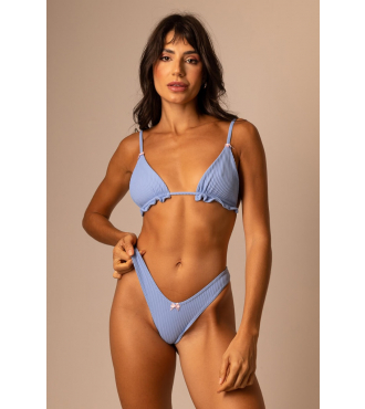 CAPRI AZUL CONJUNTO CORTININHA SEMI ASA DELTA